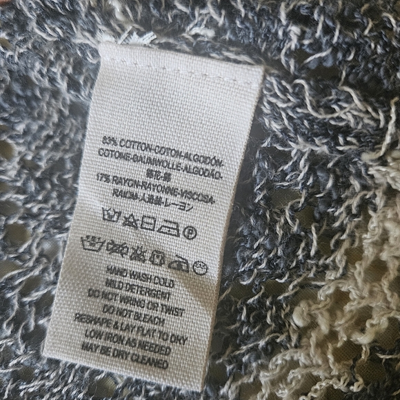 Free People "Life's A Beach" Long Knit Sweater - Picture 8 of 10